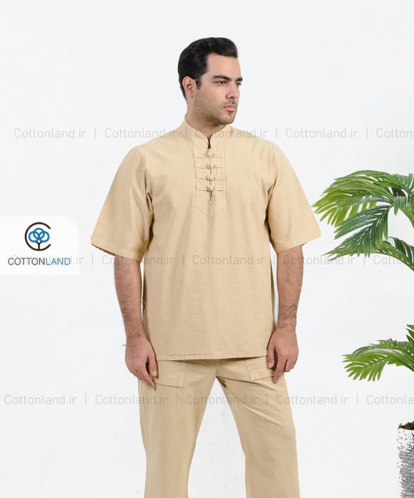 پیراهن-پیراهن چهارگره-سنتی-لباس خنک-الیاف طبیعی-تیشرت (6)